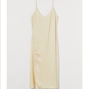 Button Down Slit Dress. NEVER WORN.